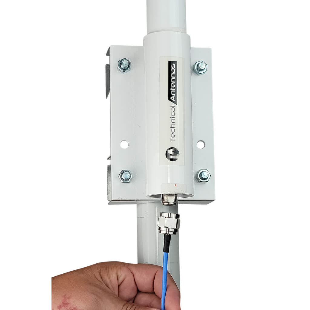 Connects to a Wifi Extender with a N male SMA RP male RG-402 .141 Antenna Cable