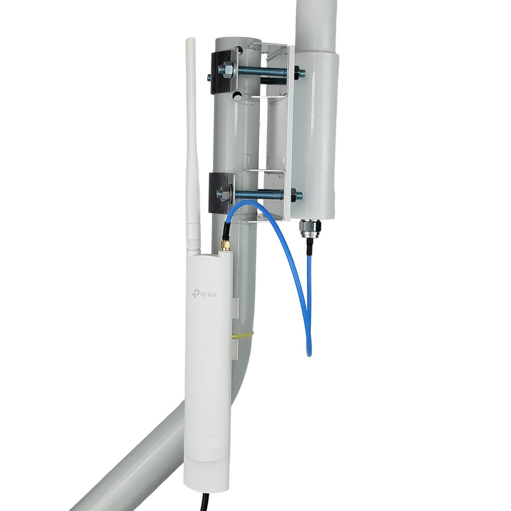 PiFi Outdoor WiFi Extender Solution — Preconfigured for Indoor-to-Outdoor Coverage