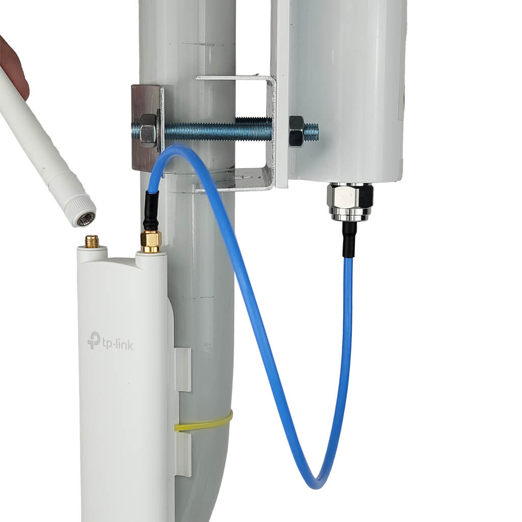 PiFi Outdoor WiFi Extender Solution — Preconfigured for Indoor-to-Outdoor Coverage