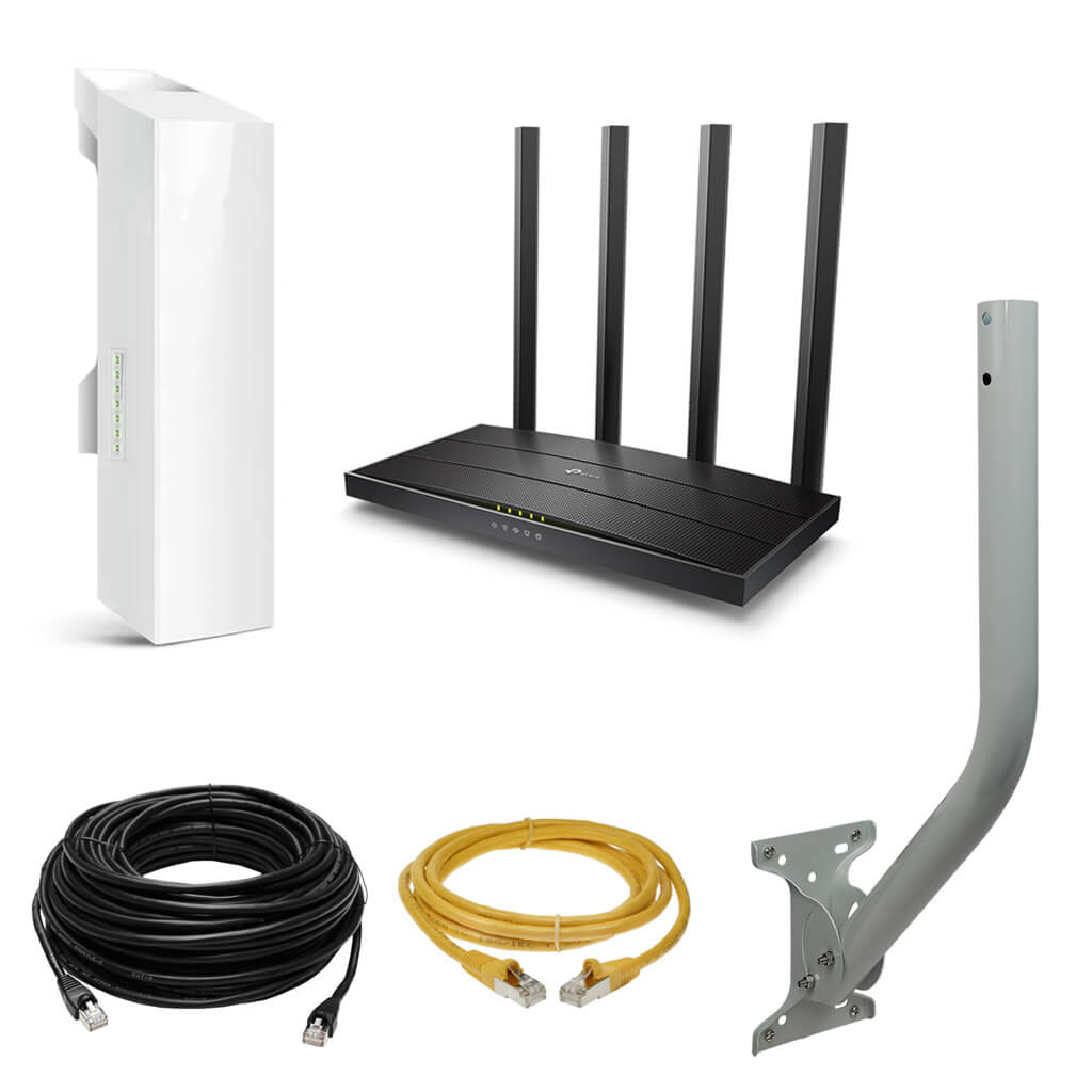 Wifi client system, get wi fi from another building
