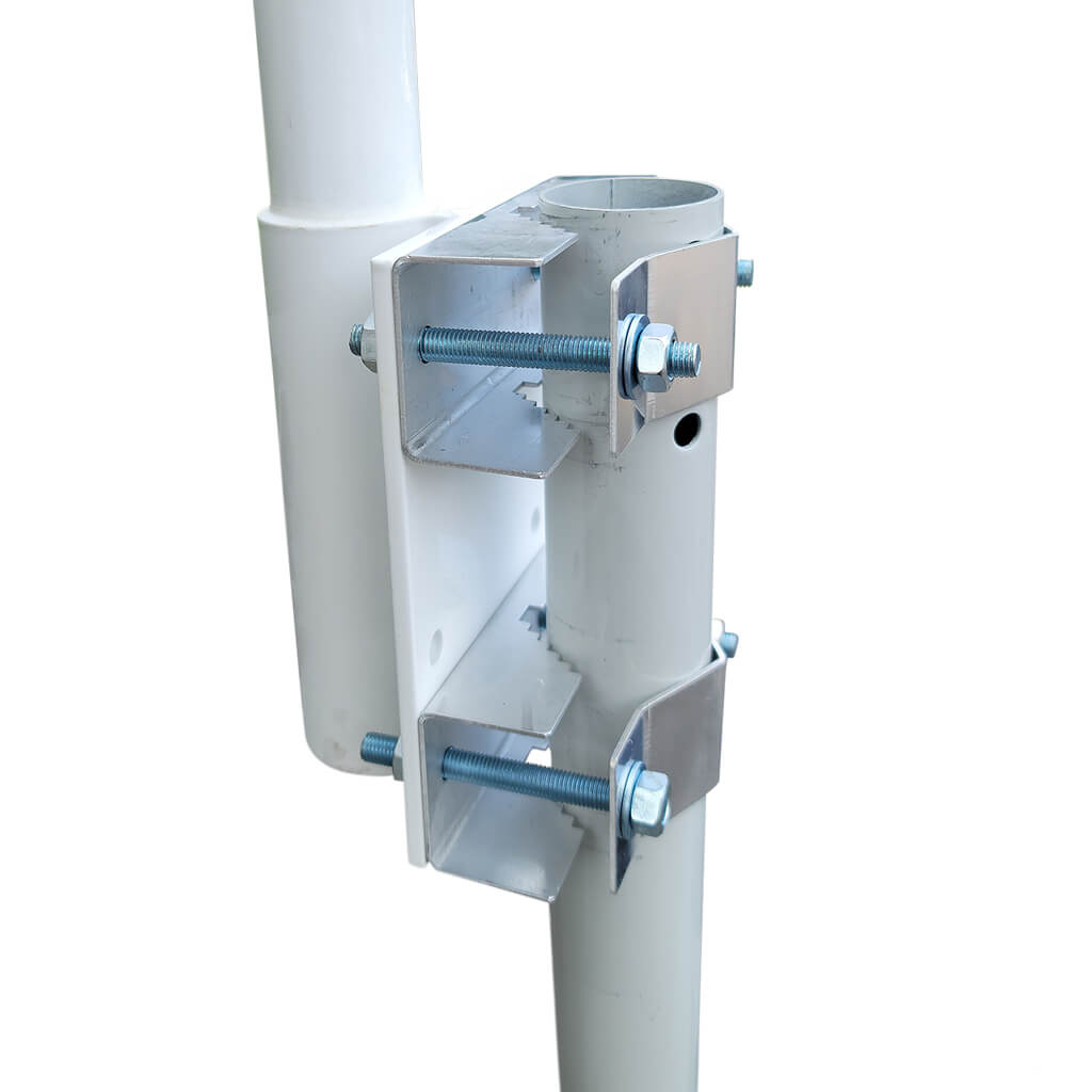 Side view of the mounting bracket