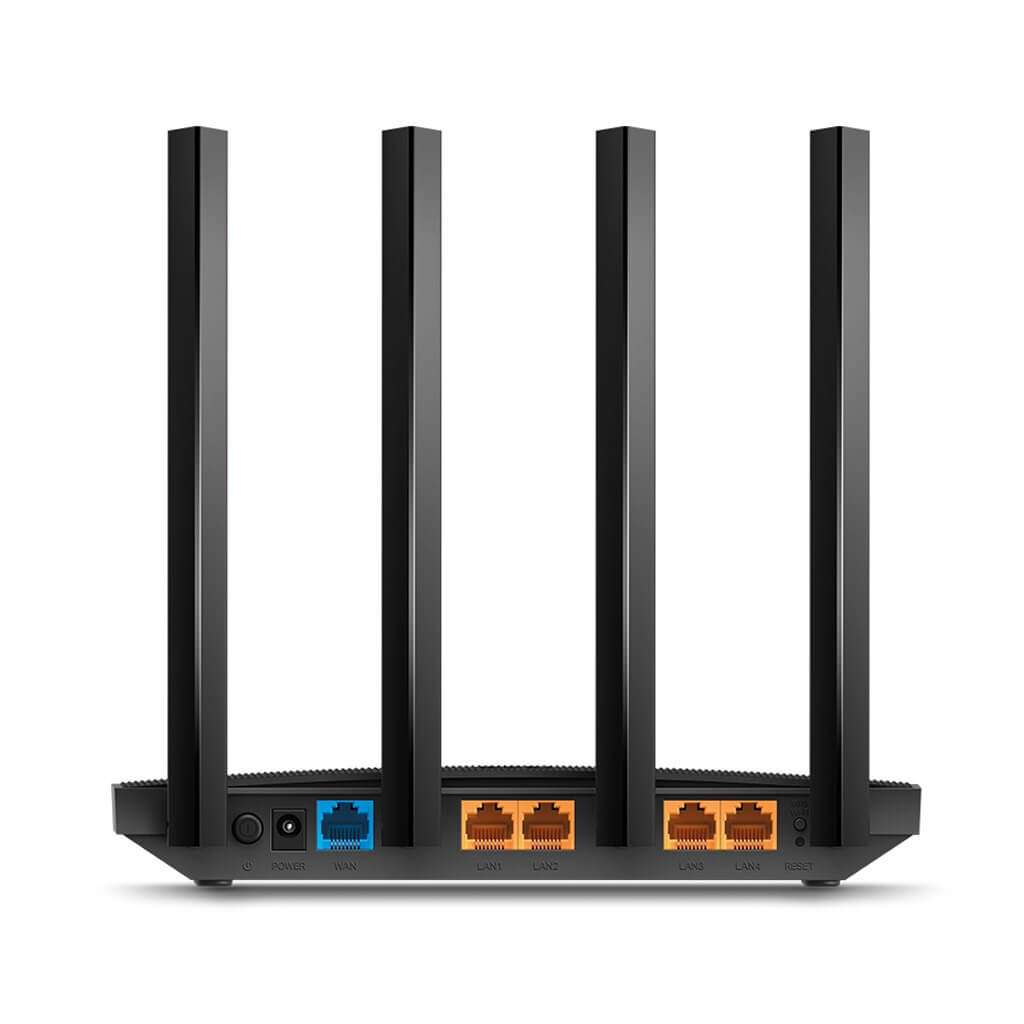 Back of Archer A6 Router