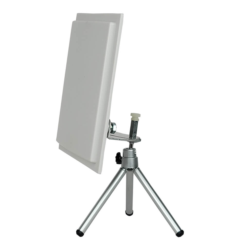 Side view of Indoor Desktop Wifi Antenna with Tripod Mount