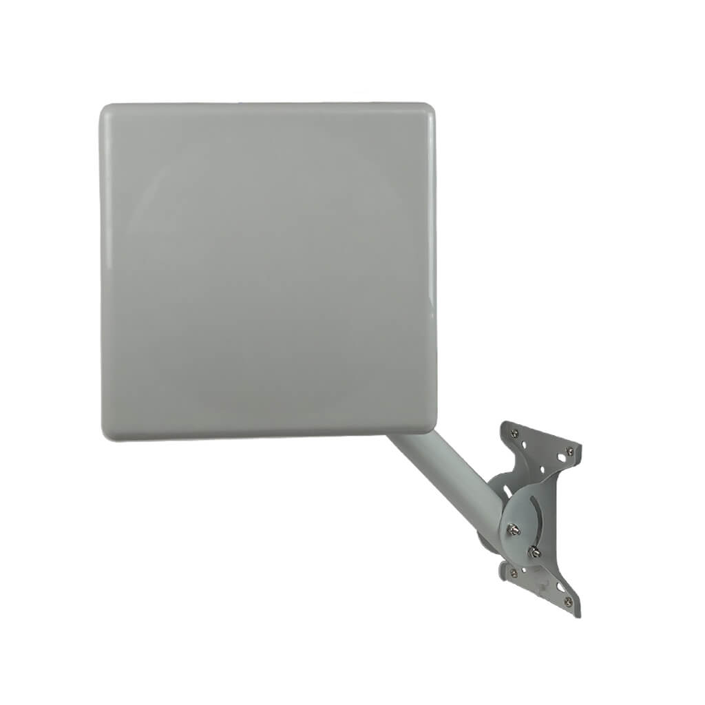 Wi-Fi Panel Antenna Mounted on a J-Pole