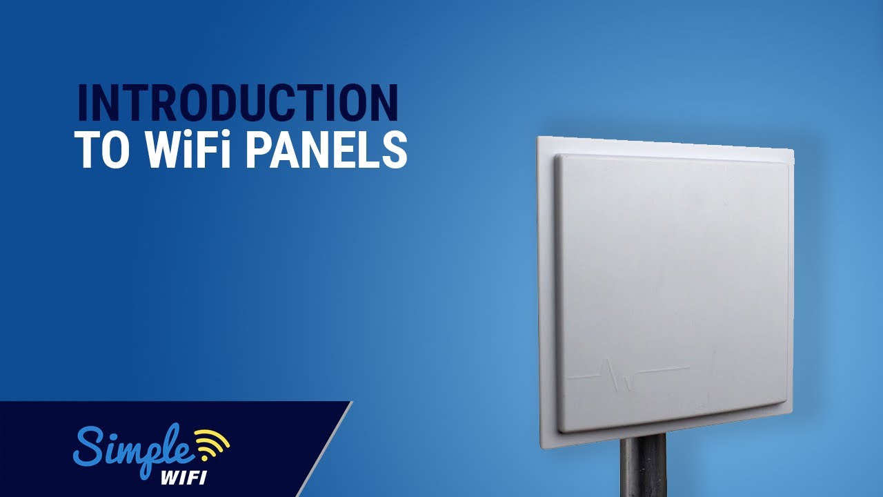 Simple WiFi outdoor and indoor High Gain Panel Antenna