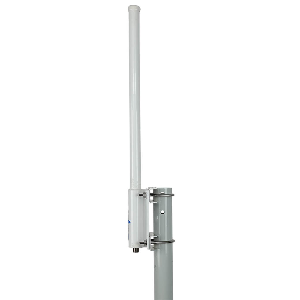side view mounted to a pipe